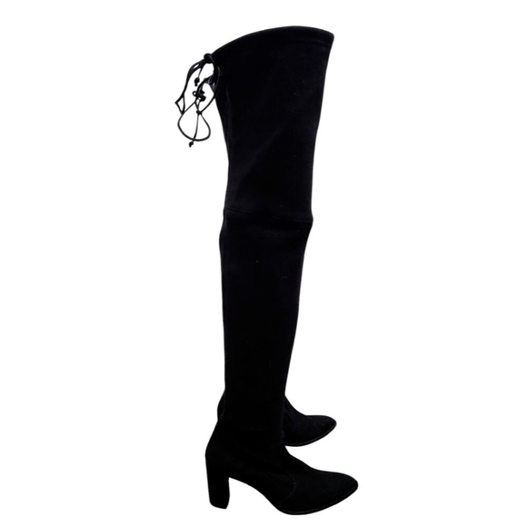 STUART WEITZMAN Landmark Suede Over-The-Knee Boot Size 6.5 - Picture 3 of 16